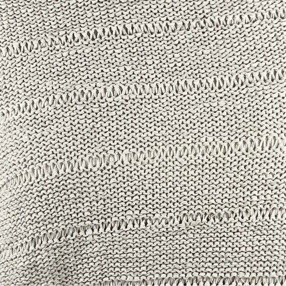 𝅺Wallis UK  boatneck sweater jumper cap sleeves ribbed cream Size 12-14 - Picture 3 of 13